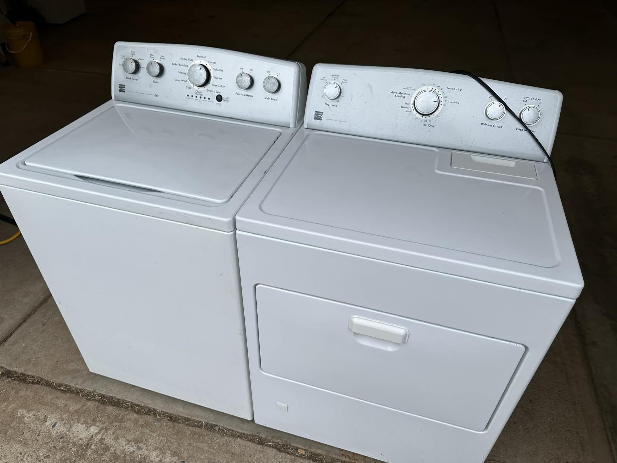Kenmore Washer And Gas Dryer