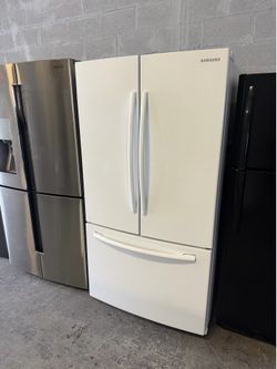 36” WHITE Samsung FRIDGE REFRIGERATOR NEVERA HELADERA FRIO REFRIGERADOR GOOD CONDITION DELIVERY 🚚 AVAILABLE WARRANTY 100 DAYS 7️⃣8️⃣6️⃣4️⃣2️⃣0️⃣1️⃣3️