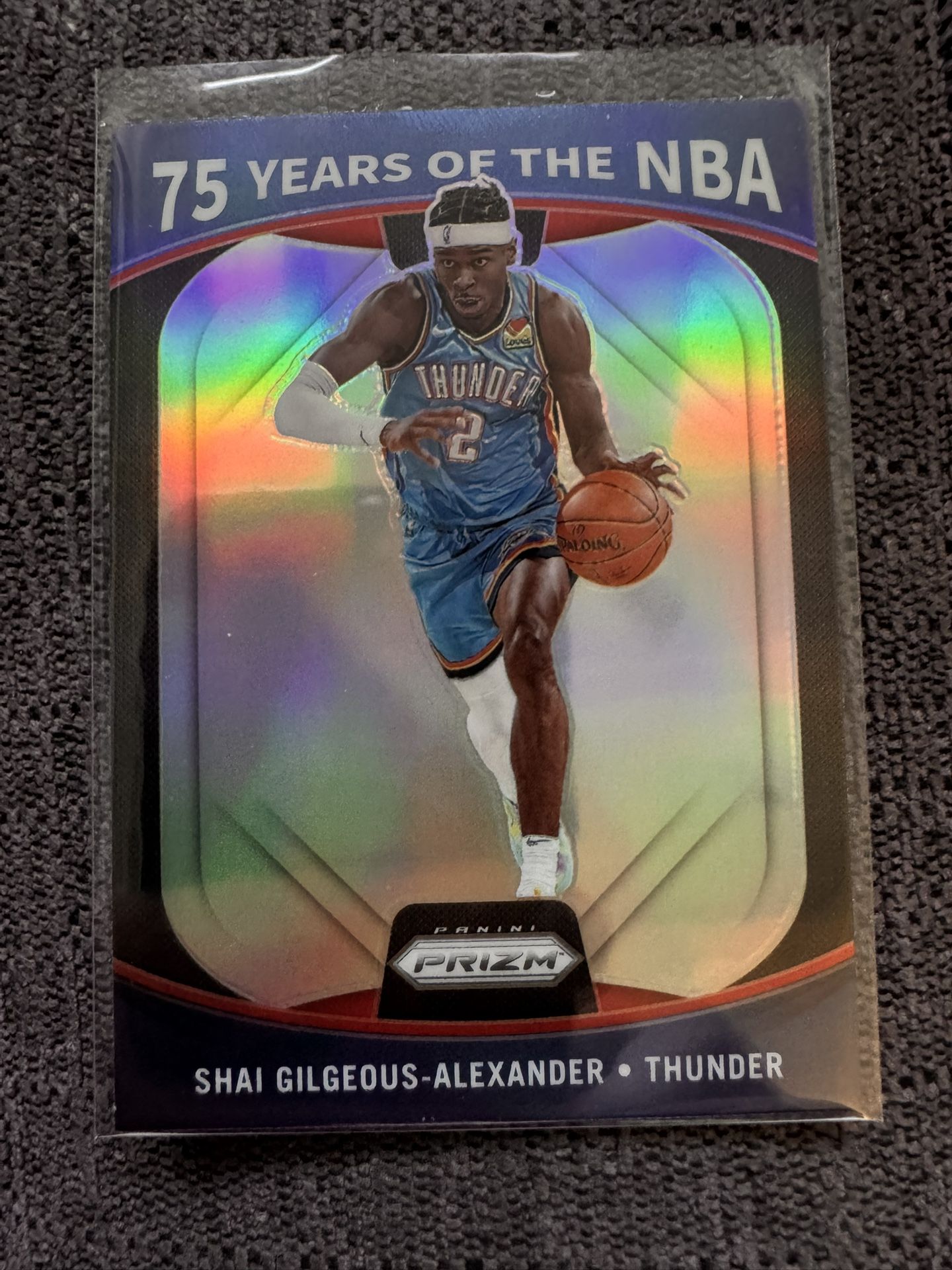 Shai Gilgeous Alexander Lot of 4 Cards Prizm Illusions Topps