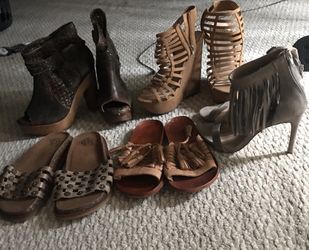Shoes, heels, and sandals some never worn size 6-7