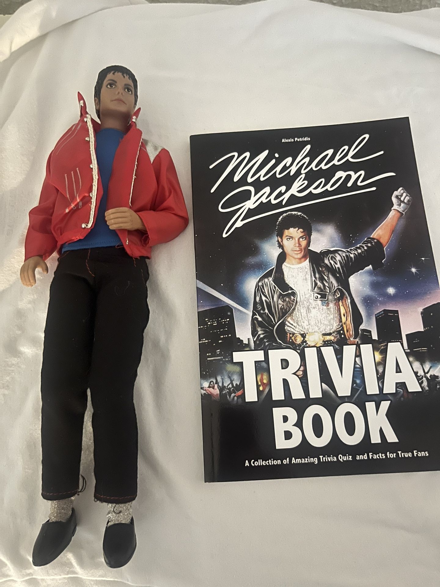 Vintage Michael Jackson Doll Plus Book