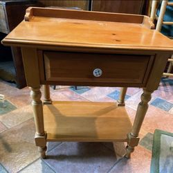 Beautiful Solid Wood Night Stand 