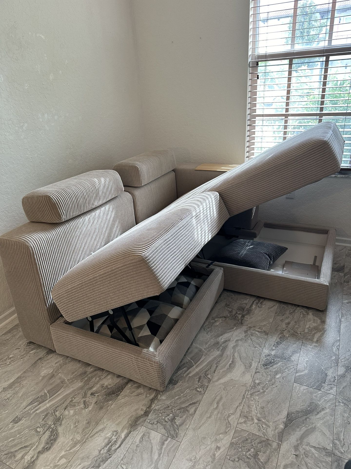 Ikea Jattebo Modular Sofa with Chaise