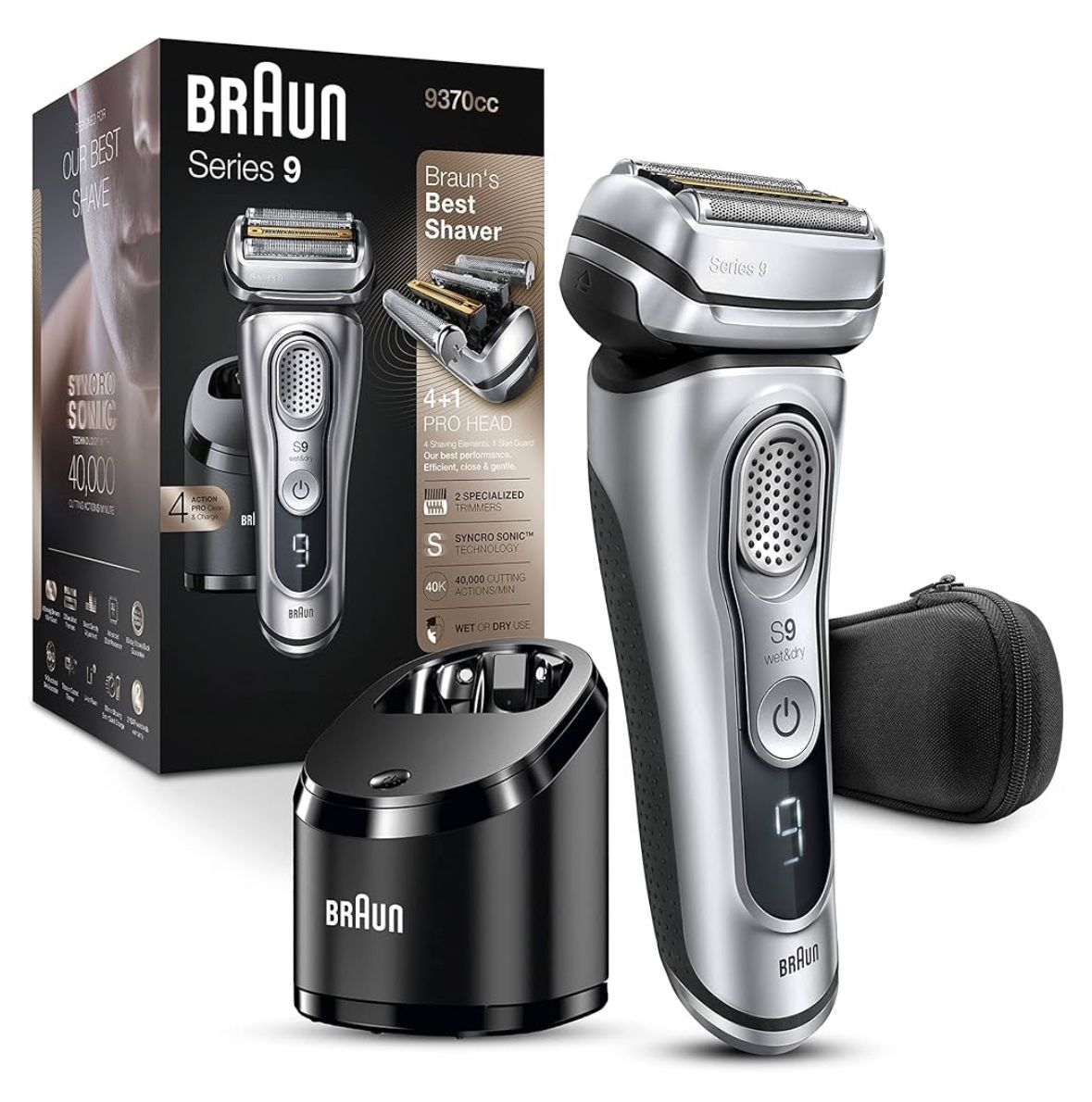 Braun Series 9 9370cc Electric Shaver
