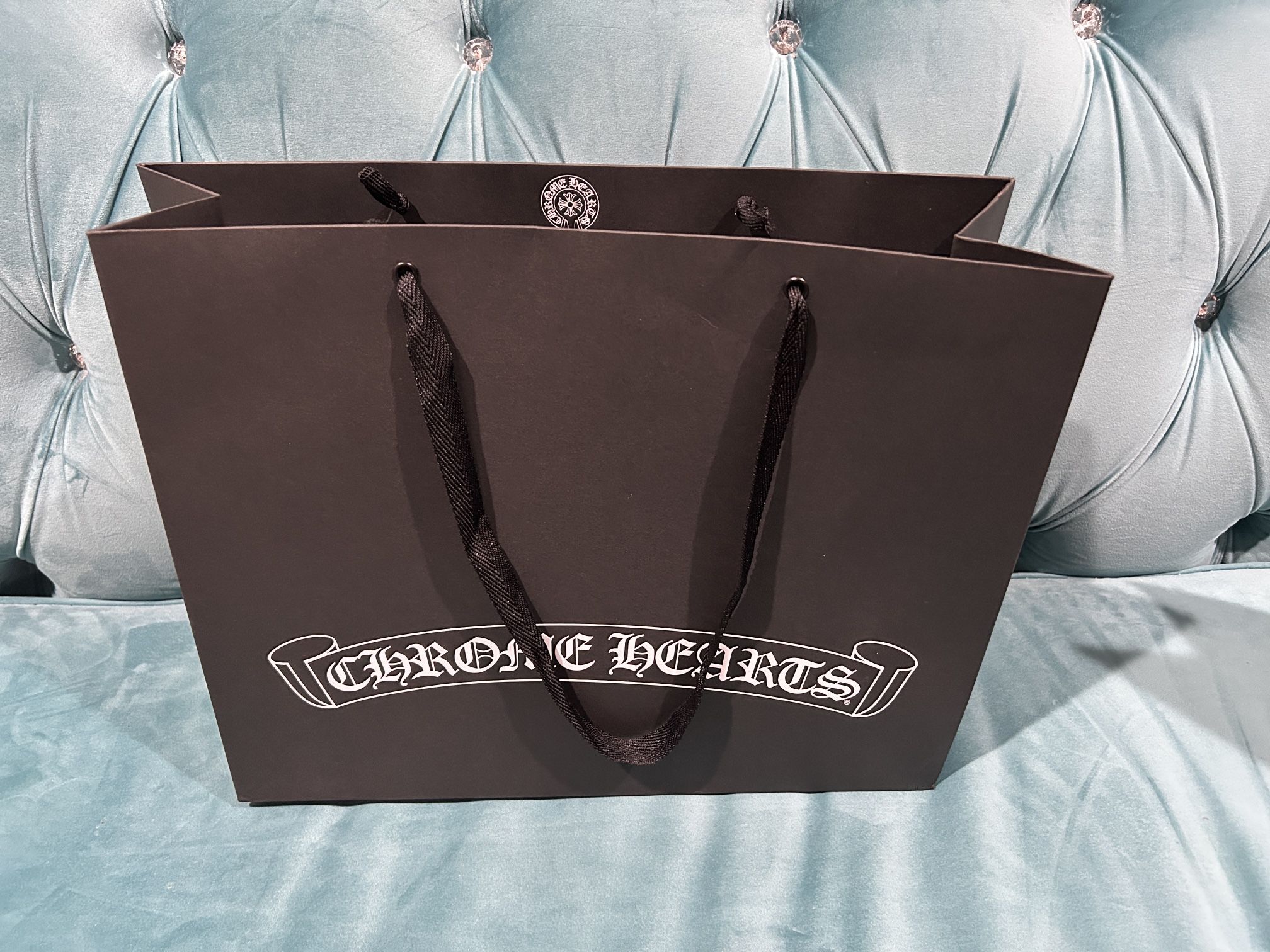 Chrome hearts black and white medium shopping bag gift bag for Sale in Lake View Terrace CA OfferUp