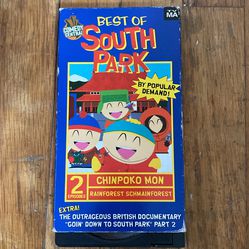 Rare Southpark VHS
