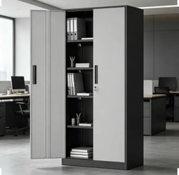 Metal Garage Cabinets/ Gabinetes metálicos de garaje
