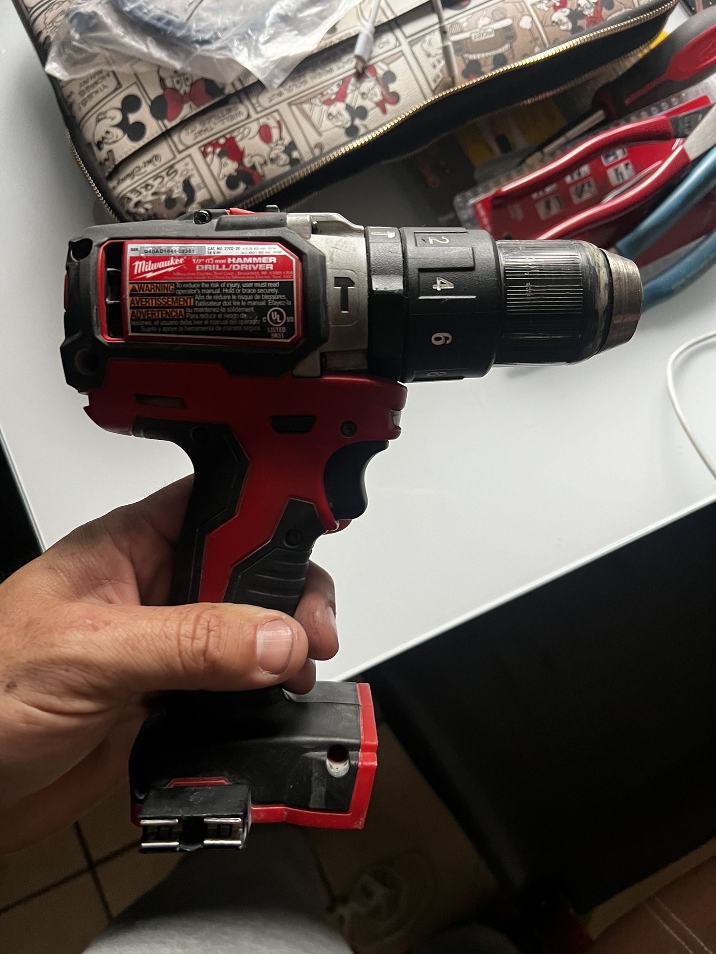 Milwaukee Brushless M18 Drill/driver 80OBO