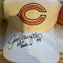 Dan Hampton Autographed Hat