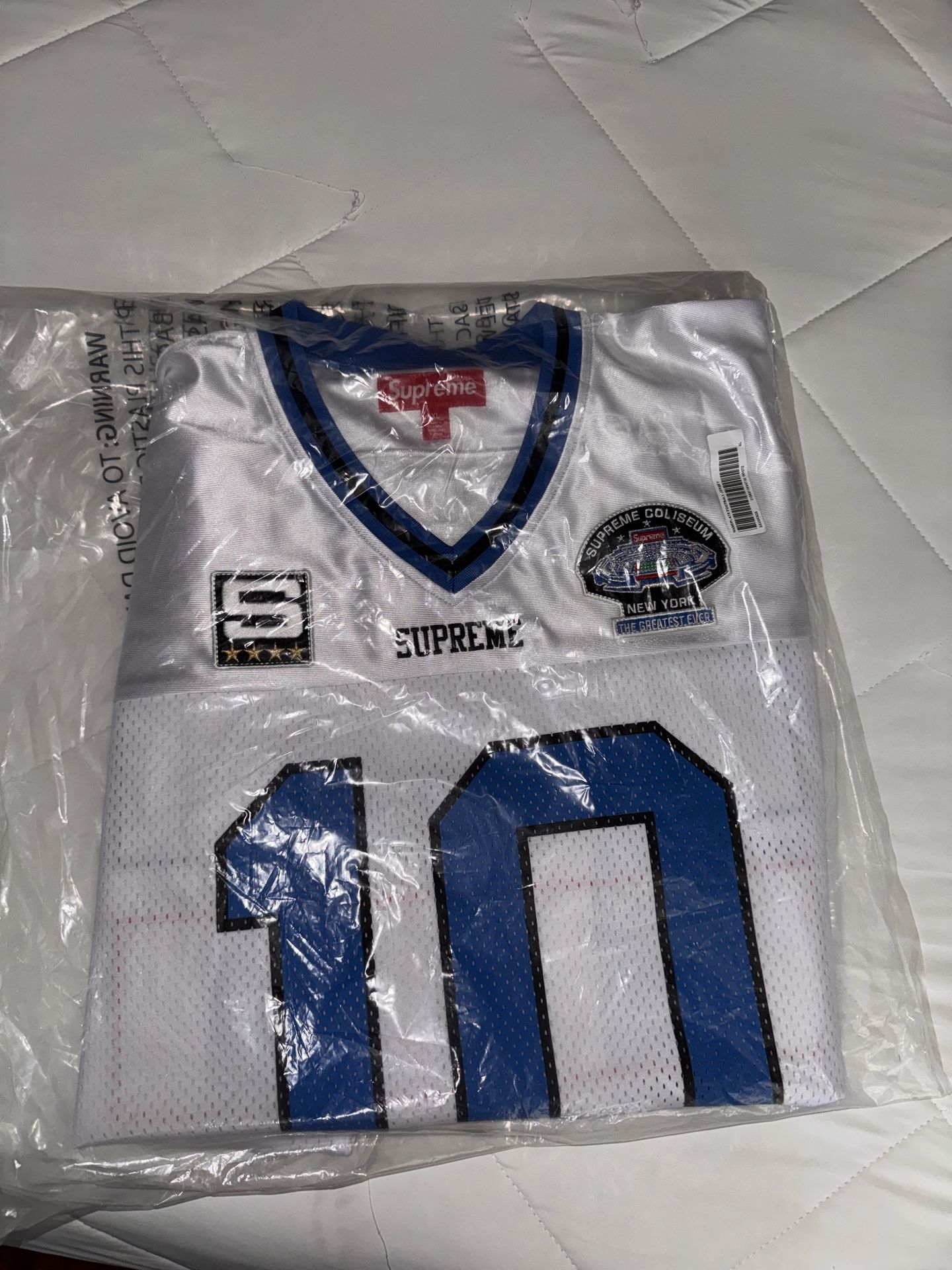 Supreme Find God Football Jersey White XL