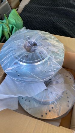 Dodge Chrysler new rear rotors