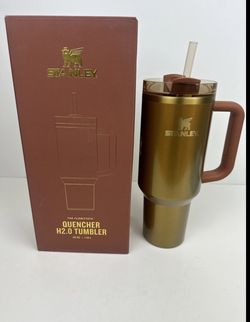 STANLEY SPARKLE COPPER TINSEL THE QUENCHER H2.0 FLOWSTATE™ TUMBLER 40 OZ LIMITED