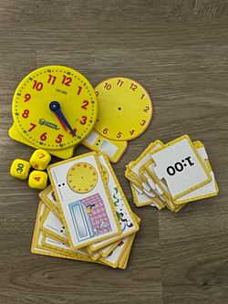 Learning Resources Telling Time Activity Set