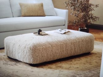 Berkely 59" Ottoman. Long Shear