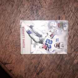 Emmitt Smith Pro Set Card 1992
