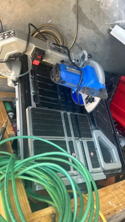 10 inch tile machine brand new used once