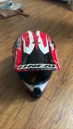 O'Neal Motocross Helmet Red Black White