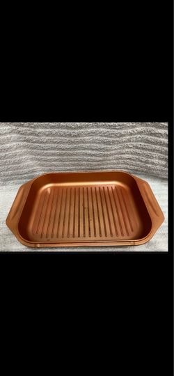 Copper Nonstick Grill Pan Baking Tray