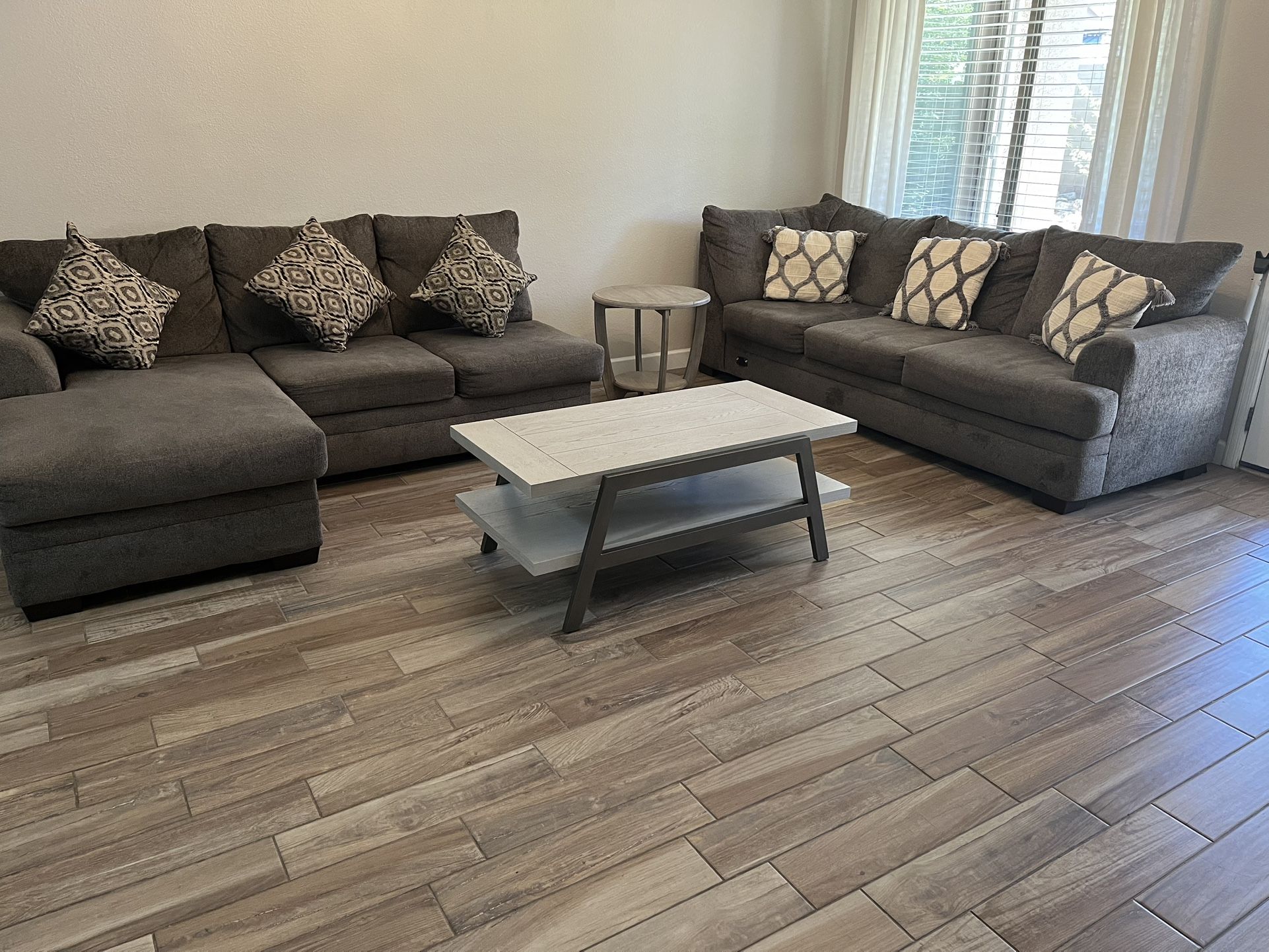 Section & Coffee Table