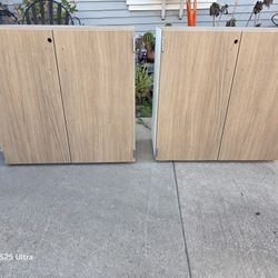 Lightwood Upper Cabinets
