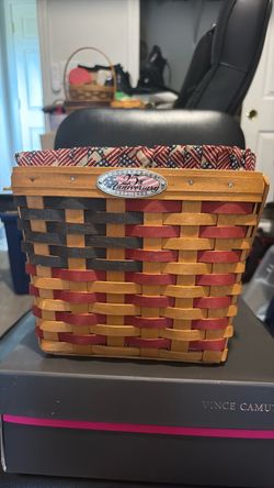 Longaberger 25th Anniversary Basket 1973–1998
