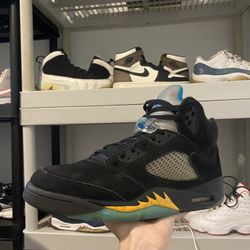 Air Jordan retro 5 Aqua Size 10 DD0587-047 Authentic Men’s Shoe 