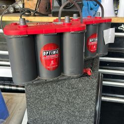 two red top optima batteries 