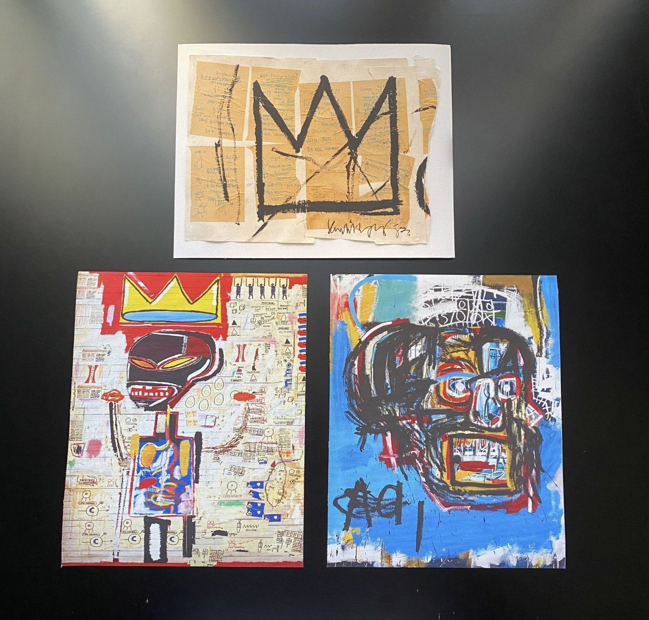 Basquiat Cotton Canvas Prints - No Frame