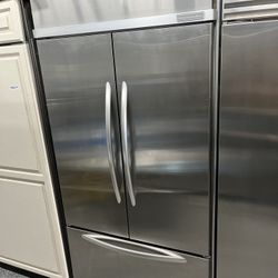 Kitchenaid 42” French Door Built In refrigerator Clean 