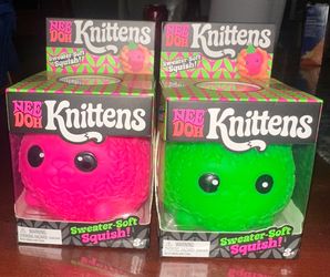 Nee Doh Knittens Squish Toys