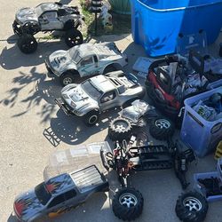 Traxxas race trucks