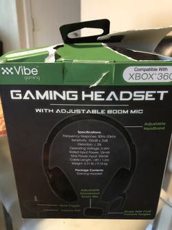 gaming headset for xbox 360