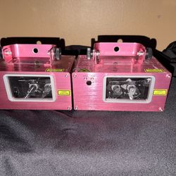 2 Scorpions Dual RGB Lasers