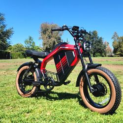 Dual Motor Electric Bike 52V  with Dual Batteries