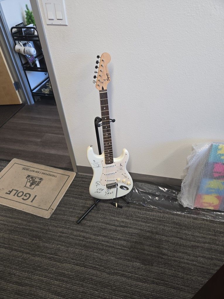 Signed Little River Band Guitar