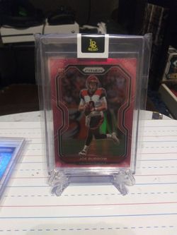 2020 Prizm Joe Burrow Pink Rc
