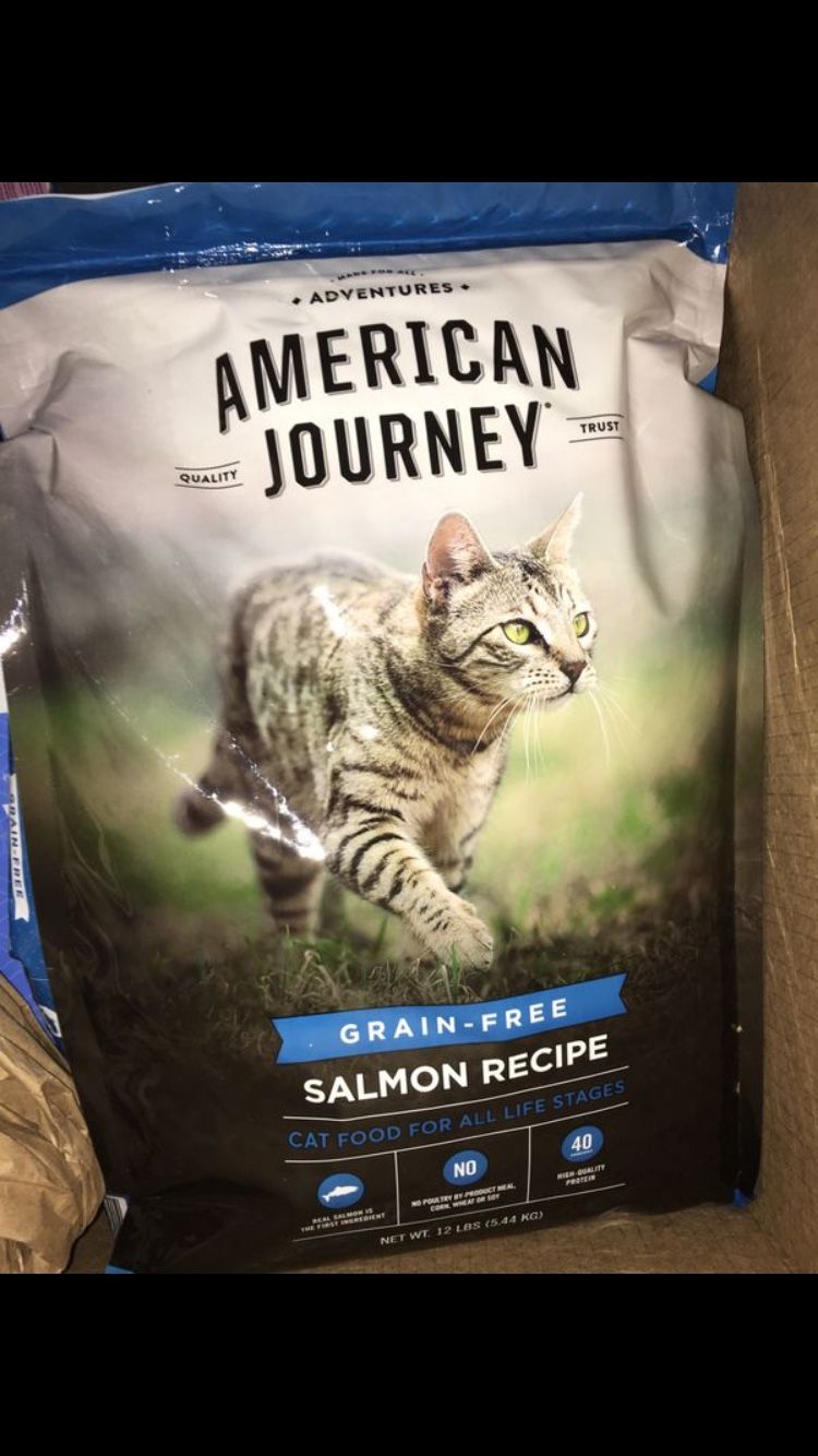 American Journey Grain Free Salmon Cat Food 12lbs