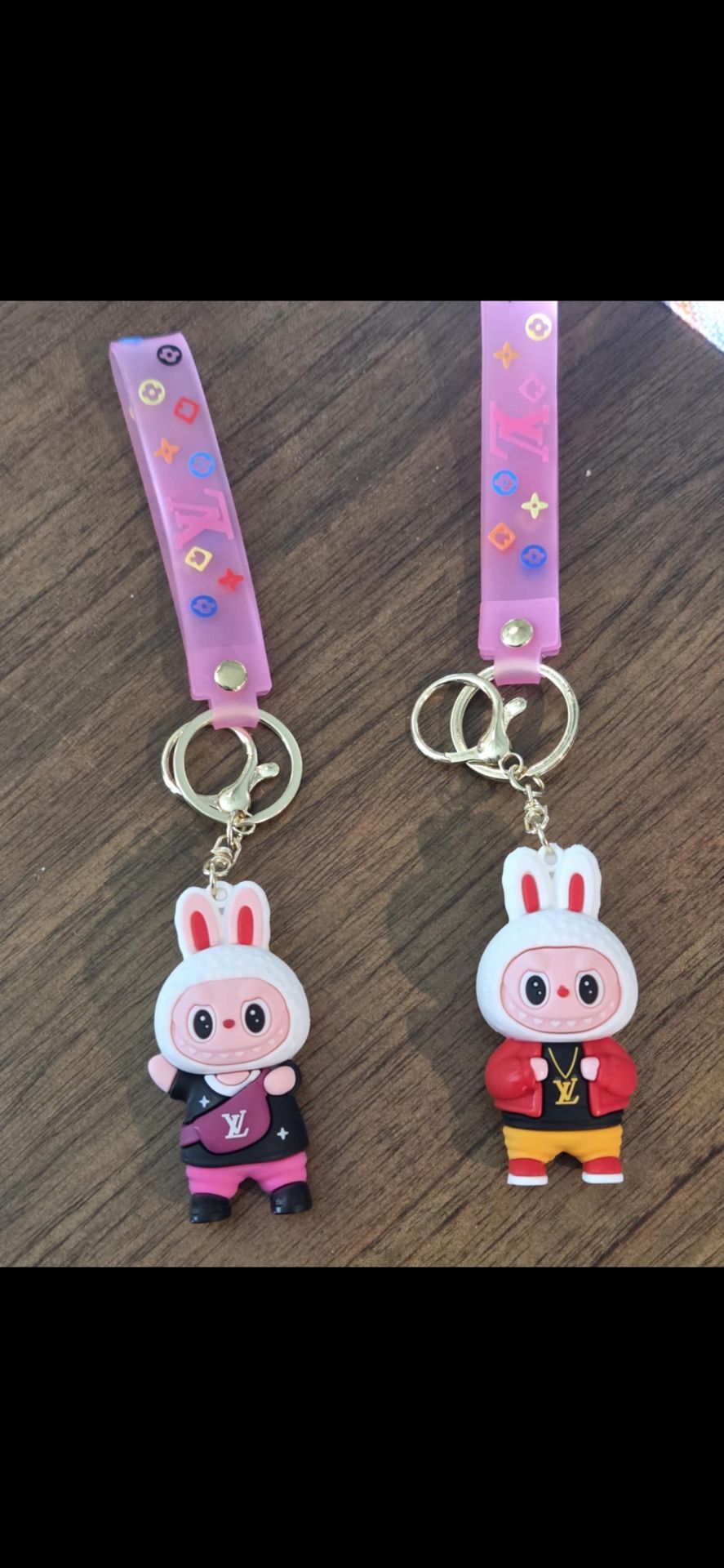 Labubu LV Keychains
