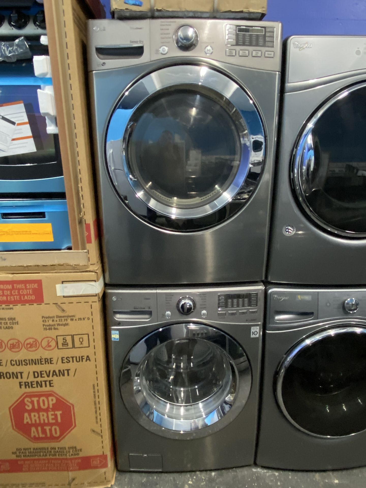 LG Washer And Gas Dryer Set 