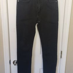 Levi's 510 Black Jeans. Size 32W 32L