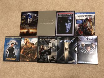 9 DVDs Terminator Transformers