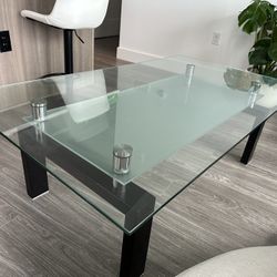 Modern Glass Coffee Table 