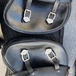 Genuine Vintage Harley Davidson Saddlebags (1-Pair) $129 OBO (Incl. Local Del.)