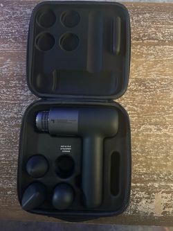 Sharper Image - PowerBoost Pro Hot and Cold Percussion Massager - Black