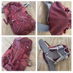 Mystery ranch scree 32 burgundy Backpack Nylon Bordeaux Print for trail hiking