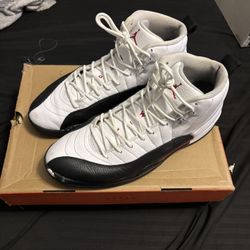 Air Jordan 12 White/Black/Red Men’s Size 11.5