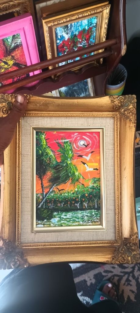 2 Alone Palms By D. Tynes Gibson