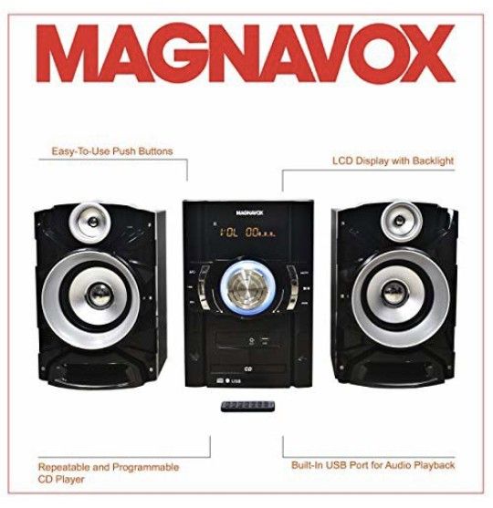 Magnavox Shelf Stereo System