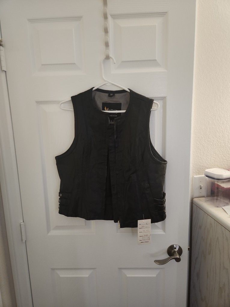 Leather Vest