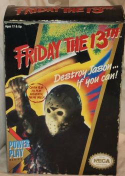 NECA The Friday 13th 39715 7-Inch Jason Figure with Theme Music *READ* NO MUSIC